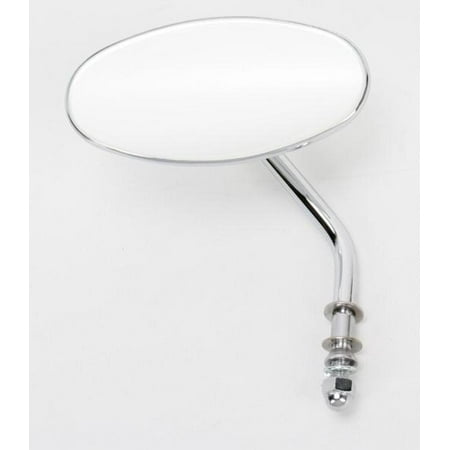 - Emgo 20-34830 Universal Oval Mirror - Chopper - Die-Cast H-D Style - 5/16in. Thread