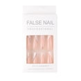 thumbnail image 5 of Uñas postizas de bailarina, punta francesa blanca, uñas acrílicas artificiales, pegamento brillante en las uñas, 24 Uds., 5 of 5
