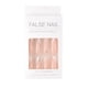 thumbnail image 5 of Uñas postizas de bailarina, punta francesa blanca, uñas acrílicas artificiales, pegamento brillante en las uñas, 24 Uds., 5 of 5