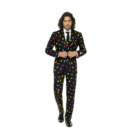 OppoSuits Men's Tetris Licensed Suit