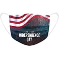 thumbnail image 4 of HUGFEGWE 50Pcs 4th of July Disposable Adults Face Masks,3 Ply Protective Disposable Face Masks with Independence Day Patriotic Designs (Independence Day L) CJB91-40815, 4 of 7