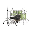 thumbnail image 2 of Ludwig Evolution 5-Piece Drum Set w/Hardware, 20" Kick, Mint Sparkle, 2 of 6