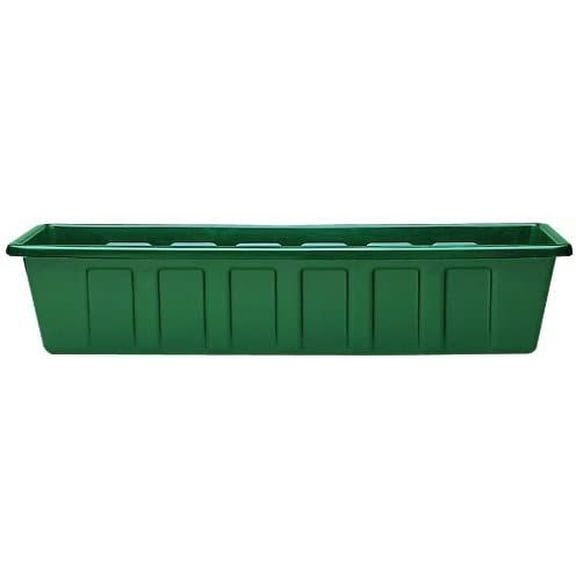 Novelty 02241 24-Inch Poly-Pro Planter, Green