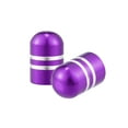thumbnail image 5 of Motoforti Universal Tire Valve Stem Caps Car Accessories Aluminum Alloy Purple 4 Pcs, 5 of 7