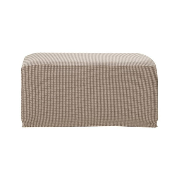 Juegos de de comedor elástico, protectoras de muebles elástica extraíbles Yotijar Cubierta de puf otomano