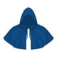 thumbnail image 1 of Capas de Halloween, disfraz de cosplay, accesorios de fiesta, mujeres, hombres, capucha, chal gótico azul, 1 of 9