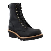 Chippewa Men's Baldor 8 Insulated Steel Toe EH Logger Boot Black - 73020 BLACK
