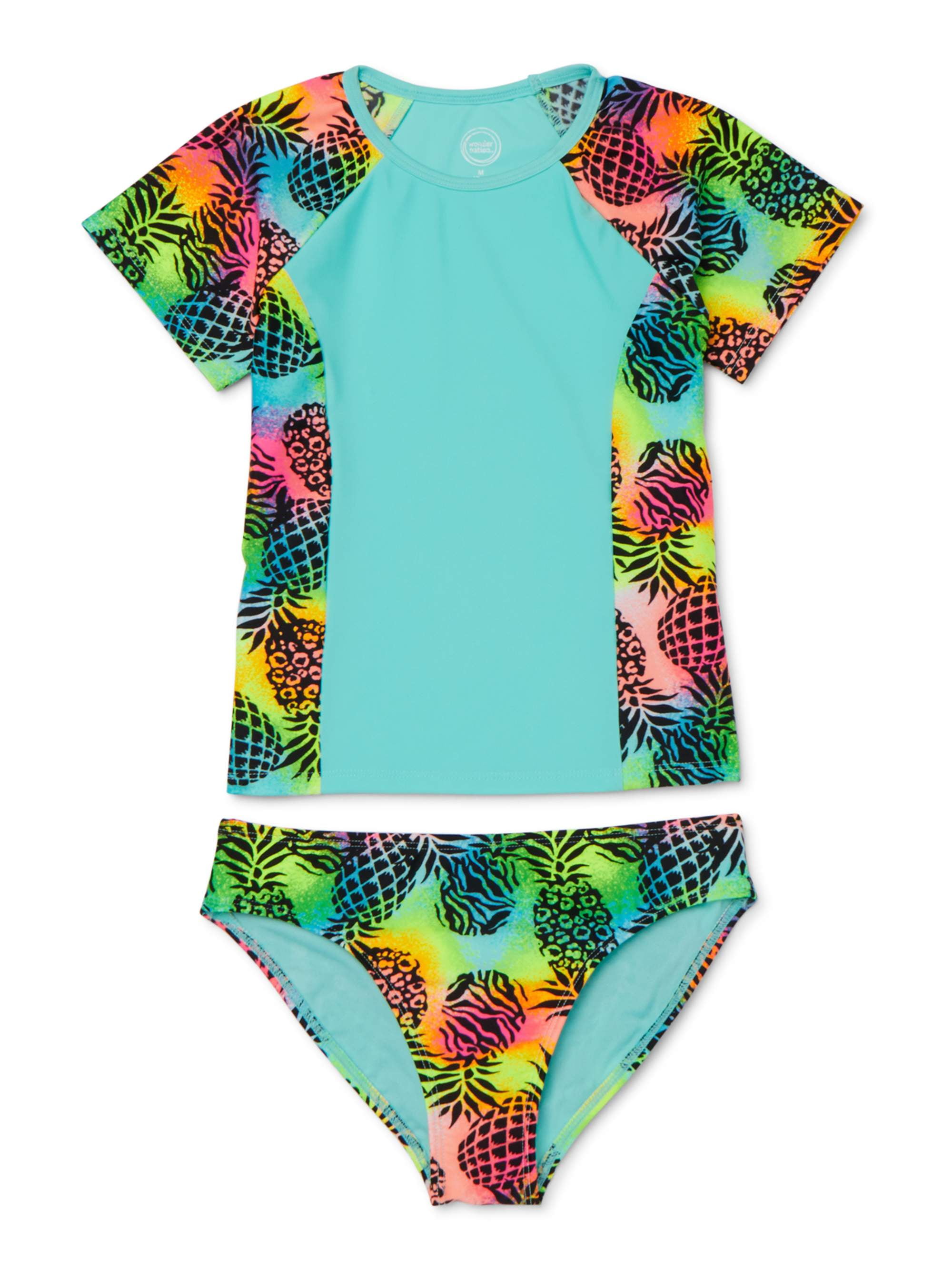 girls swim rash guard