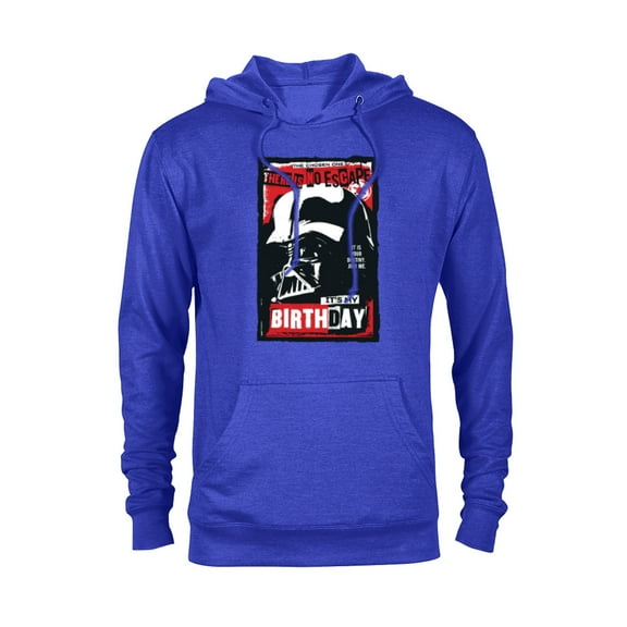 Star Wars Darth Vader There is No Escape It’s My Birthday - Pullover Hoodie for Adults - Customized-Royal