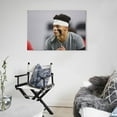 thumbnail image 5 of Justin Fields American Football Sports Stars Poster Canvas Art Poster and Wall Art Picture Print Modern Family bedroom Decor Posters 08x12inch(20x30cm), 5 of 6