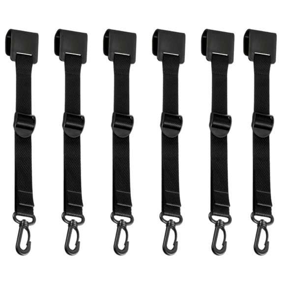 Canopy Hanging Clips Tent Hanging Clip to Hang Signs, Slogans, Flags, and for Outdoor Camping to Hang Food, Lanterns, Garbage Bags, Towels 6PCS