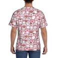 thumbnail image 2 of Rocae Kawaii Pig for Men's Moisture-Wicking Crew Tee - T-Shirt for Sports, Outdoor Activities, and Casual WearMedium, 2 of 9