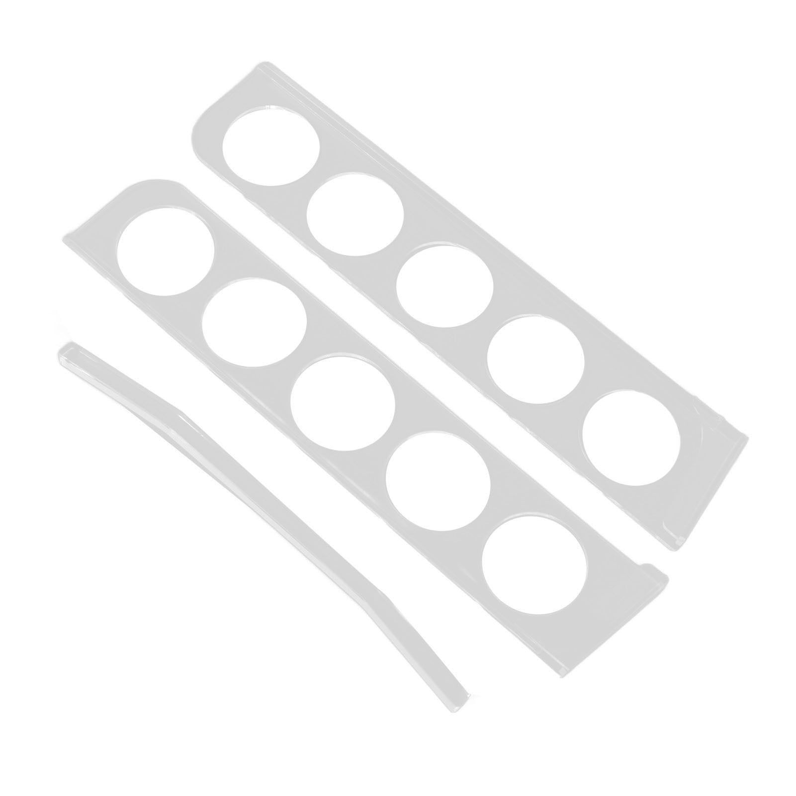 Coffee Pods Holder For 10 Capsules Acrylic Side Mount Storage Rack For