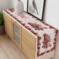 thumbnail image 4 of Roses Valentine's Day Table Runner 108 Inches Long Farmhouse Dress Scarves, Romantic Floral Truck Romantic Dining Tablerunner for Coffee Table/Kitchen Island/Party Décor, 13" x 108", 4 of 8