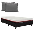 thumbnail image 1 of Colchón Queen Size + Box Black + Almohada 2-Pack Restonic Dicasa Roll, 1 of 8