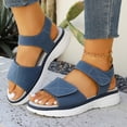 thumbnail image 4 of Walking Sandals Women Outdoor Hiking Sandals Athletic Comfortable Sports Sandals for Women Adjustable Backstrap Beach Sandals, 4 of 9