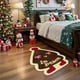 thumbnail image 1 of Uuiauoio Christmas Bathroom Floor Rugs Cute Winter Tufted Non Slip Mat Soft Absorbent Cute Bathtub Rug Xmas Bath Decor ,Home Entrance Decoration Door Mat Bathroom Absorbent Drying Mat, 1 of 7