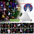 thumbnail image 2 of Mikilon Halloween Decorations, New 16 Picture Projection Light Bulbs Christmas Holiday Lights Snowflake Projection Lights Halloween Decorations Colorful Rotating Light Bulbs, white, 2 of 5