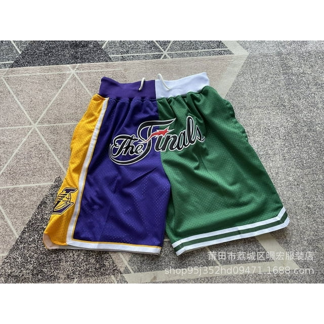 Celtic Spurs Magic Dense Embroidered High Elastic Breathable Sports Shorts-SinKeeU