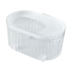 thumbnail image 2 of Caja de baño de arena para hámster, contenedor de baño de arena, caja de baño, bañera para hámster para ratones Claro, 2 of 9