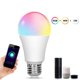 thumbnail image 2 of 2 Piezas Tuya Smart E27 Bombilla Inteligente, Bombilla WIFI Regulable, Ahorro de Energía RGBCW Controlado por Alexa, Atenuación y Ajuste de Color 18W, 2 of 5