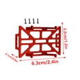 thumbnail image 4 of Tholdsy Placa de RC Piezas de automóvil con mano de obra fina Buen rendimiento Reemplazo directo Juguetes con control remoto para niños Rojo Type2 NO2 Tholdsy FN001787-02, 4 of 6