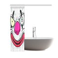 thumbnail image 2 of Cortina de Baño de Tela Impermeable ABPHQTO Payaso Malvado 160x180 cm, 2 of 2