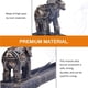 thumbnail image 2 of Tablero De Incienso Lineal Quemador De Varilla De Incienso Resina Retro Creativa Asiento De Incienso Elefante Dios Sándalo Palo De Madera De Agar Titular De Incienso Adorno Para El Hogar Inevent HA020417-00, 2 of 7