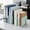 Green-GN, variant on MMJ Book Stand 4 Slot Desktop Organizer Plastic Adjustable Shelf 10.24x4.72x4.13in Office Study Library