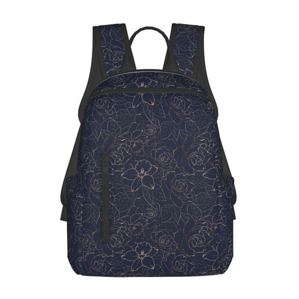 Easygdp Navy Dark Blue para Easygdp Yak - Mochila Casual Ligera y Resistente para Viaje y Senderismo para Hombres y Mujeres