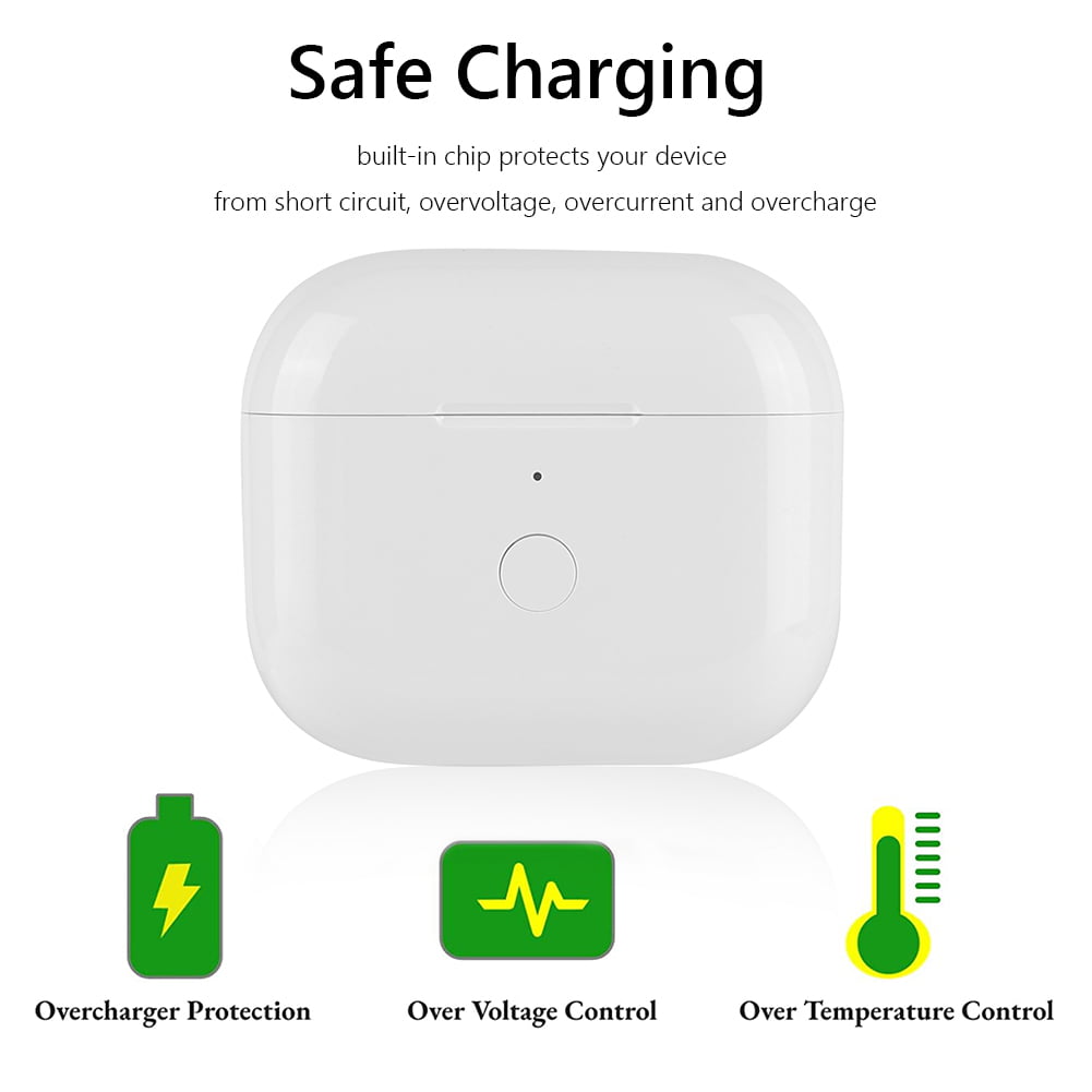 Charging Case Replacement for AirPods 3rd Generation, Upgraded AirPods 3  Wireless Charger Case, Comp…See more Charging Case Replacement for AirPods