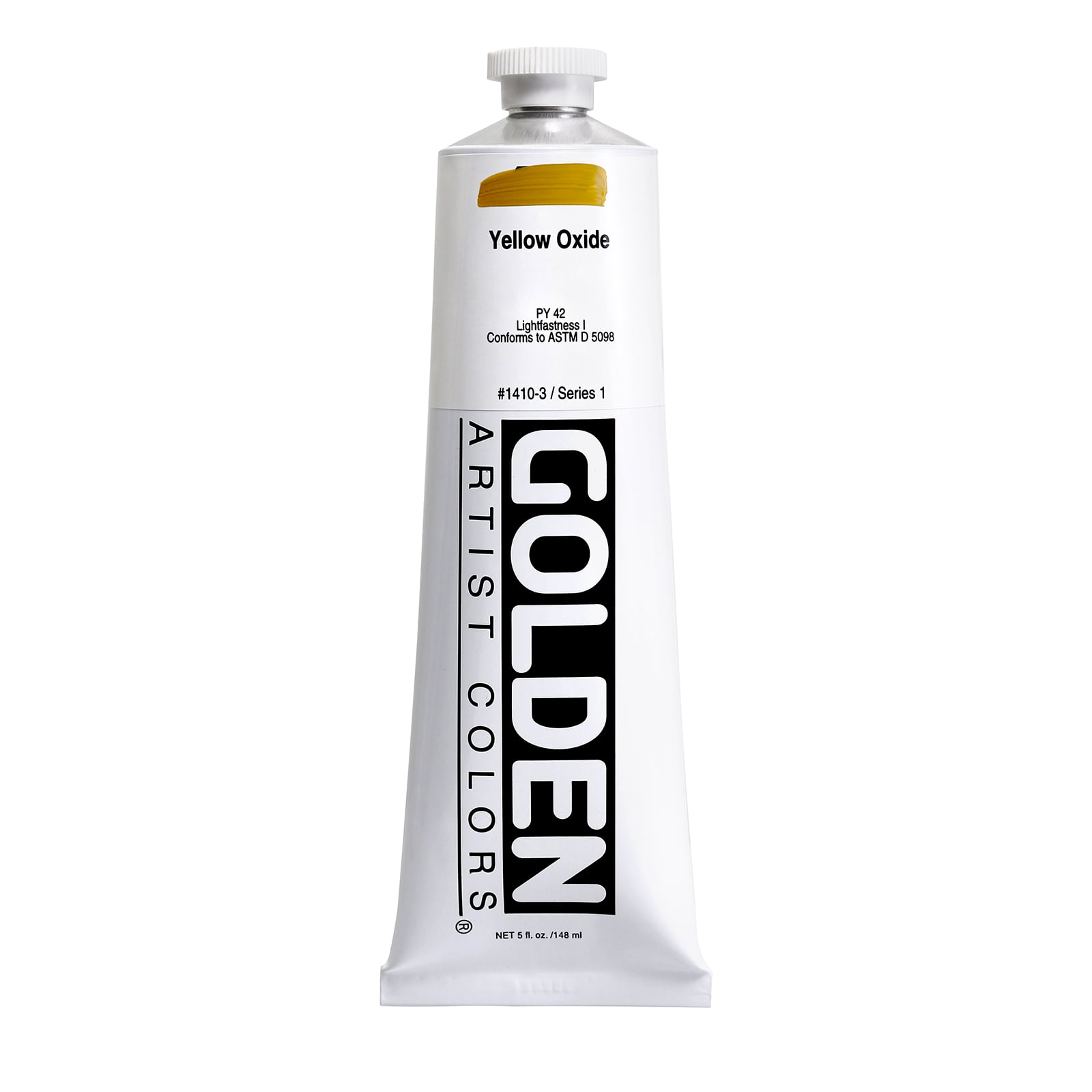 Golden - Heavy Body Acrylic - 5 oz. Tube - Yellow Oxide