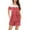 Red, variant on Nmnitkp Pajamas for Women Set Soft and Friendly Skin Pajamas Set For Women Striped Dots Printing Pajama Set Short Sleeve Sleepwear Soft Button Down Pjs Set Nightwear Lounge Sets with Pockets S-3XL