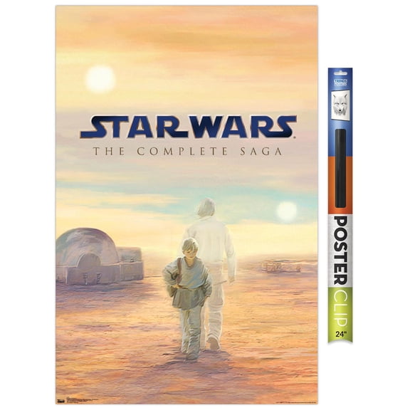 Star Wars: Saga - Blu Ray Box Wall Poster, 22.375" x 34"