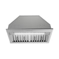 thumbnail image 2 of Streamline 28 in. Alcamo Ducted Insert 350 CFM Range Hood in Brushed Stainless Steel with Baffle Filters, Electronic Button Control, LED Light, 2 of 18