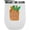 White, variant on Say No to Plastic Bag Art, Earth Day & Environmentalist Merch Gift, White 12oz Wine Tumbler