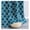 Dark Teal Blue, variant on Lattice Print Pattern 72 Inch Curtains Blackout - Energy Smart Thermal Window Coverings Set, Summer/Winter Heat Blocking Draperies for Bedroom - 2 Panels - 52 W x 72 L - Dark Teal Blue