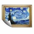thumbnail image 2 of IDEA4WALL Starry Sky by Vincent Van Gogh Art Prints Peel and Stick Removable Wall Murals for Home Decoration - 36"x48", 2 of 5