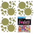 thumbnail image 3 of Confetti Circle New Bubbly (3 Sizes) Gold - Pouch (1/2 oz) - CCP9819, 3 of 8