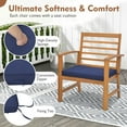 thumbnail image 6 of Spaco 3 Pieces Outdoor Furniture Set, Deluxe Outdoor Patio with Soft Seat Cushions-Navy, 6 of 6