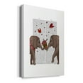 thumbnail image 2 of Elephant Bouquet, Portrait Premium Gallery Wrapped Canvas - Ready to Hang, 2 of 9