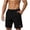 Black#mens sweat shorts, variant on DDAPJ pyju Mens Casual Sweat Shorts Quick Dry Workout Athletic Running Shorts Elastic Waist Drawstring Exercise Jogging Shorts with Pockets Black M