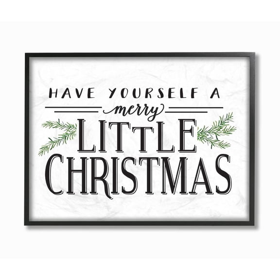 Stupell Home Décor Printed Holidays Framed Art Print, by Lettered and Lined