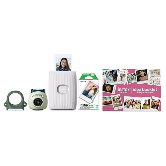 Fujifilm INSTAX PAL Digital Camera & INSAX Mini Link 2 Smartphone Printer Bundle