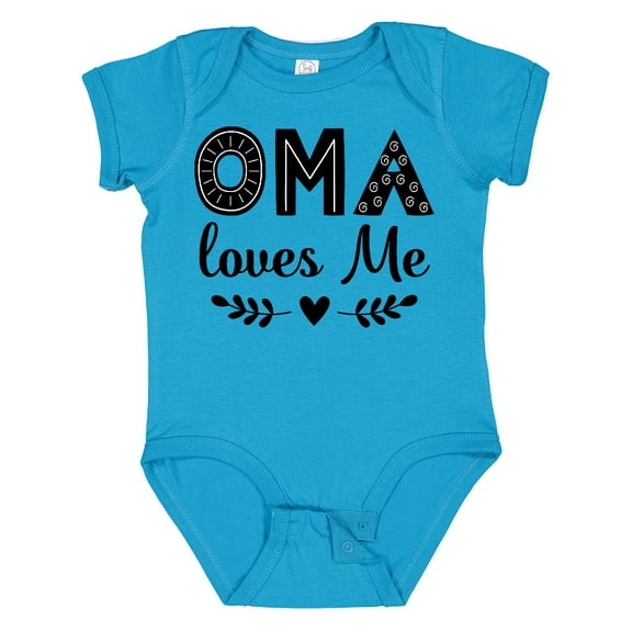 Inktastic Oma Baby Clothes Girls Baby Bodysuit