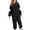 Black, variant on Tdoqot Girls Halloween Outfits Set- Cute Fashion Long Sleeve Loose Kids Clothes Sweatpants and Sweatshirt Black Size 2-12 Years