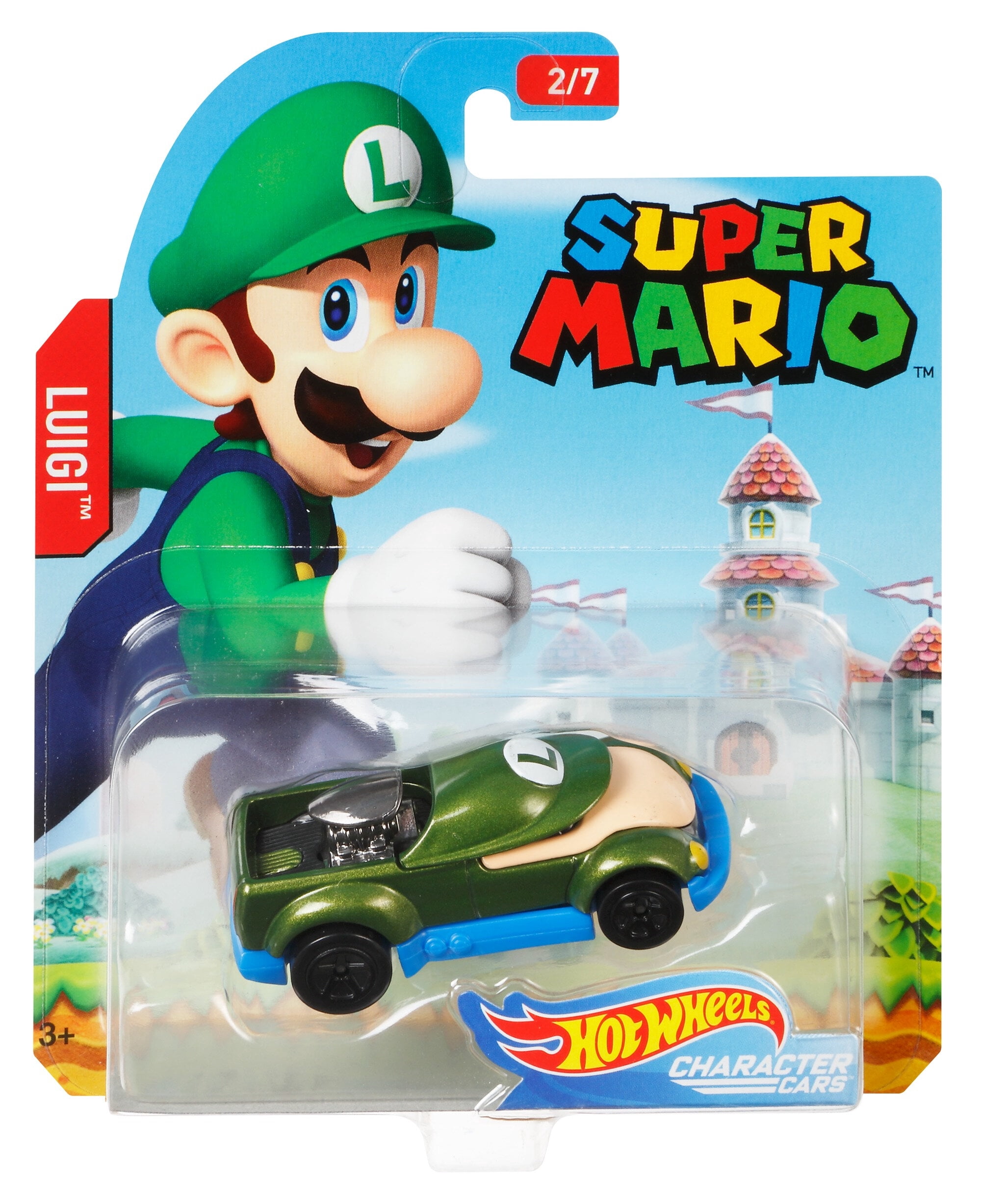Hot Wheels Mario Brothers Luigi Toy
