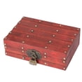 thumbnail image 4 of Caja de Almacenamiento Antigua Decorativa ANGGREK Retro Portátil 28.5x20x9cm, 4 of 8