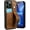 Brown, variant on iPhone 14 Pro Max Wallet Case with Screen Protector, iPhone 14 Pro Max Case Wallet with Card Holder and Hand Strap, Leather Kickstand Card Slots Case for iPhone 14 Pro Max 6.7 inch Black