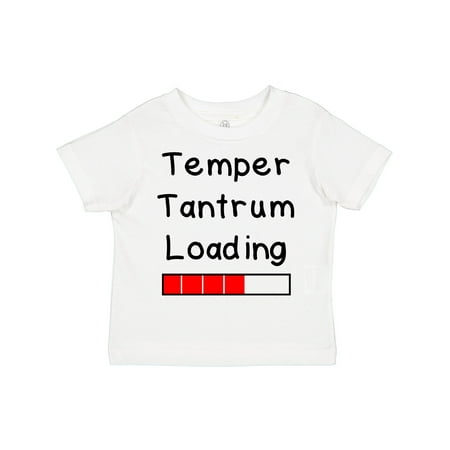 

Inktastic Temper Tantrum Loading Gift Toddler Boy or Toddler Girl T-Shirt